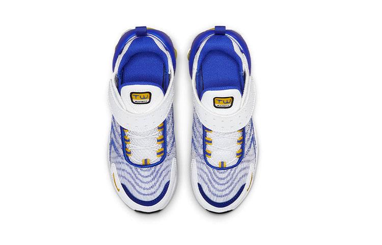 Nike Air Max Tailwind 1 Vintage Abrasion Resistant Low top Sports Casual Shoes White Blue Children Aged 3 7 Years Old DQ0297-100
