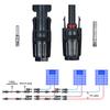 10 Pairs Solar Connectors with Spanner Solar Panel Cable Connectors Male & Female Solar Panel