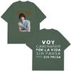 Rapper Melendi Tour 2026 Print Tshirt Unisex Unisex Fashion Tshirt Short Sleeve Casual Summer 100 Cotton Oversized Loose T Shirts