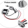 12V 24V Step Up DC Power Cable Outdoor Power Supply 9-28V 96 Aluminum Shell IP68 57.5*63.4*21mm Compact Design