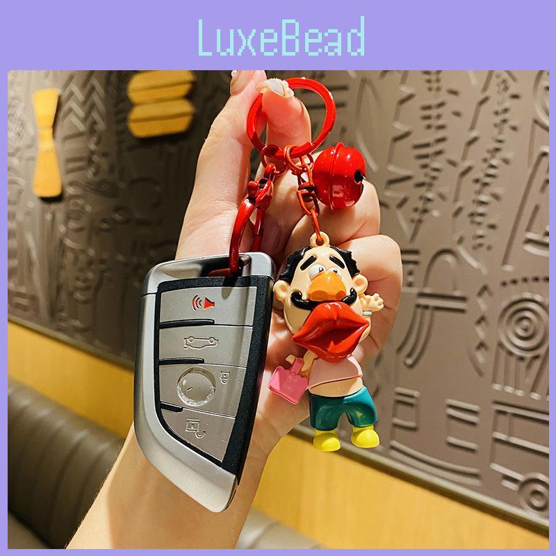 Keychain Cartoon Sweet Durable Pvc Zinc Alloy Perfect Backpacks For