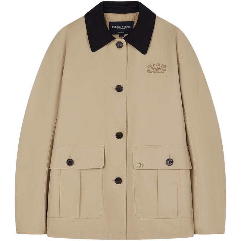 Teenie Weenie Women s Winter 2025 Color-block Padded Jacket M