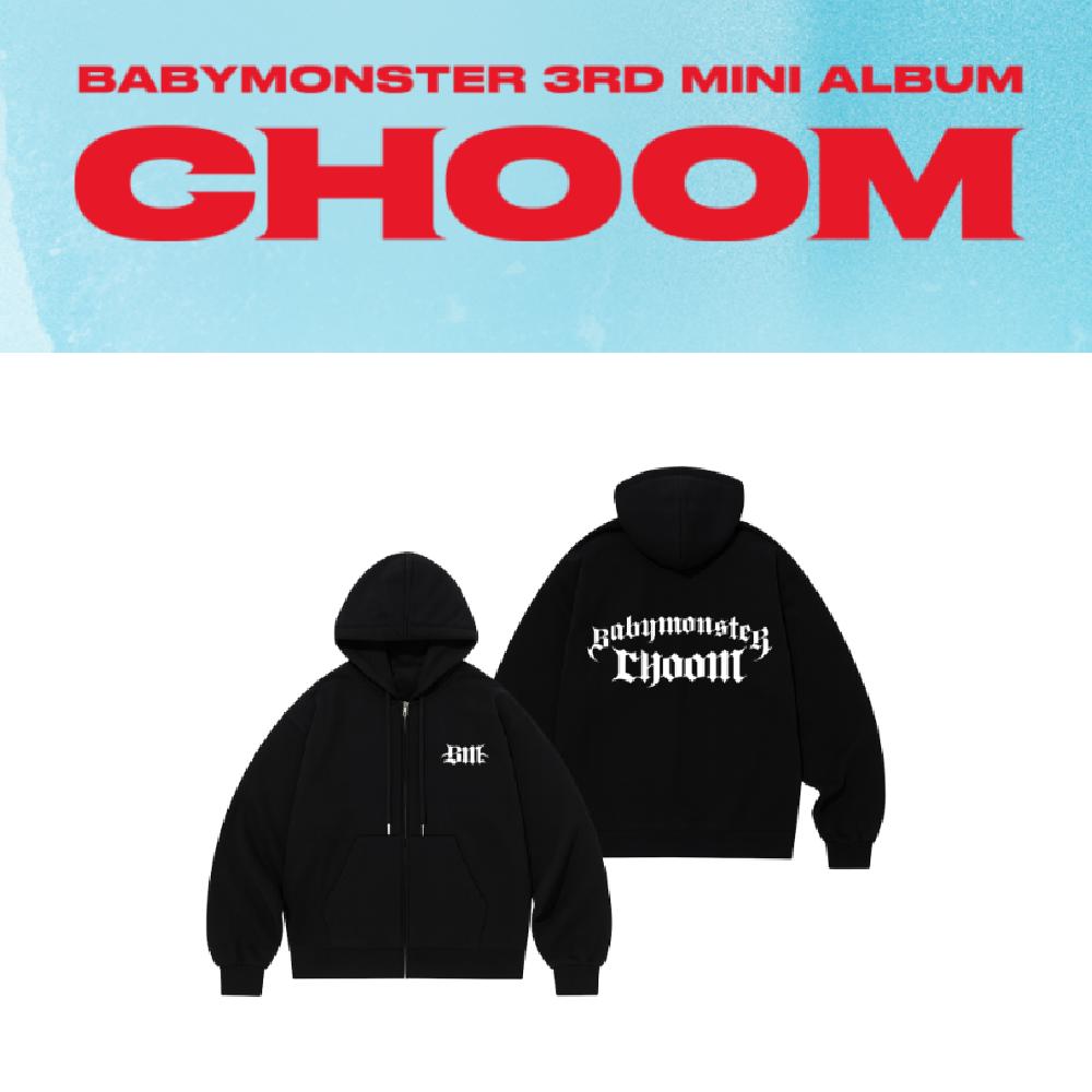 BABYMONSTER CHOOM Zip-up Hoodie M size