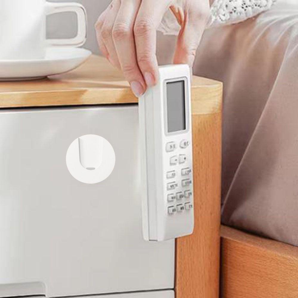 5 Set Punch Free Remote Control Magnetic Sticker Plastic Strong Magnetic Hooks  Office
