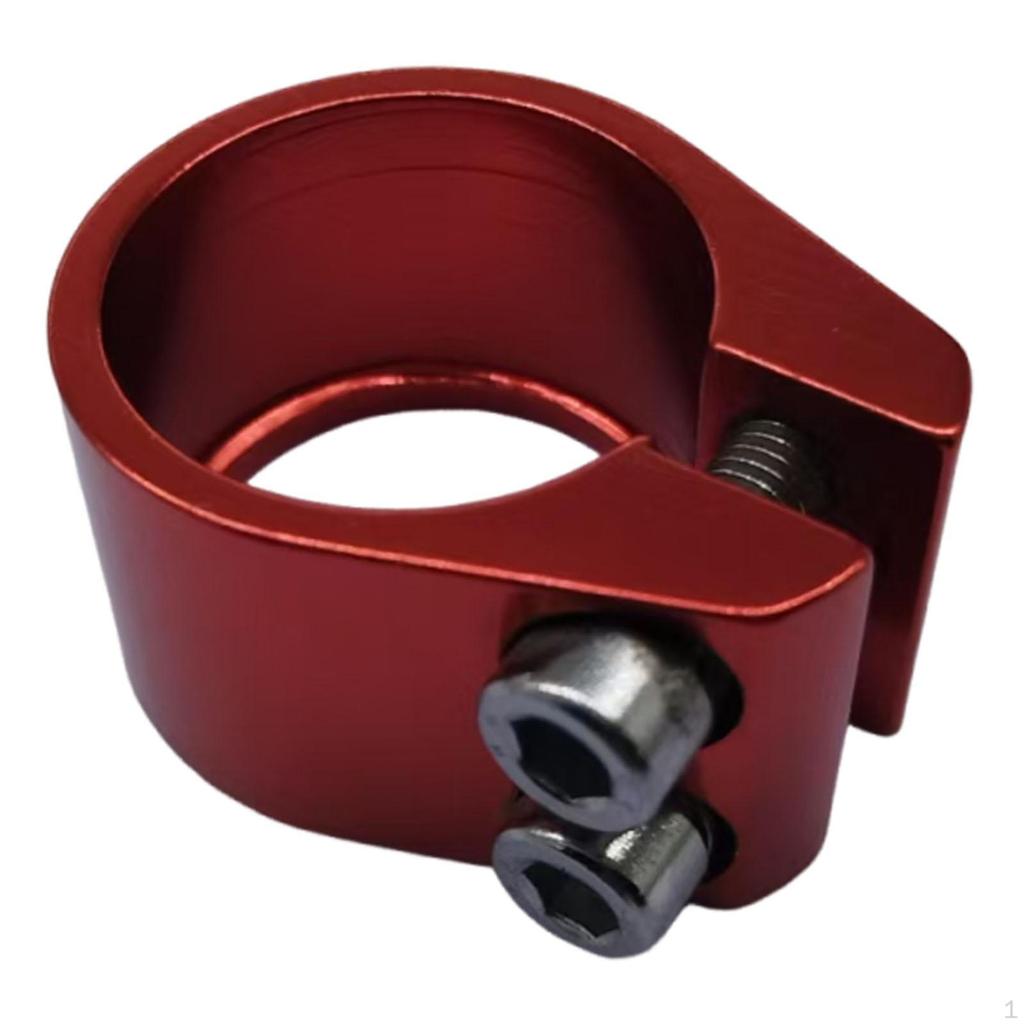 Seat Post Clamp Saddle Clip Aluminum Alloy Easy to Install 1.25" Replace Road Bike Tube