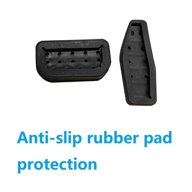 For Suzuki Jimny    Car Accelerator Brake Foot Pedal Cover Aluminum Alloy Pedal Pad Accessories, Automatic