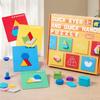 Wooden Eye Puzzle Educational Toy for Kids Ages 3-6 - Early Learning Jigsaw