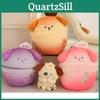 Adorable Transforming Dog Egg Plush Toy Soft Feather Cotton Filling