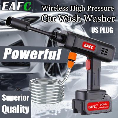 Cordless High Pressure Car Cleaning Machine, Portable Power Cleaner High Pressure Washer, Portable Car Wash Water Gun Cleaning Kit