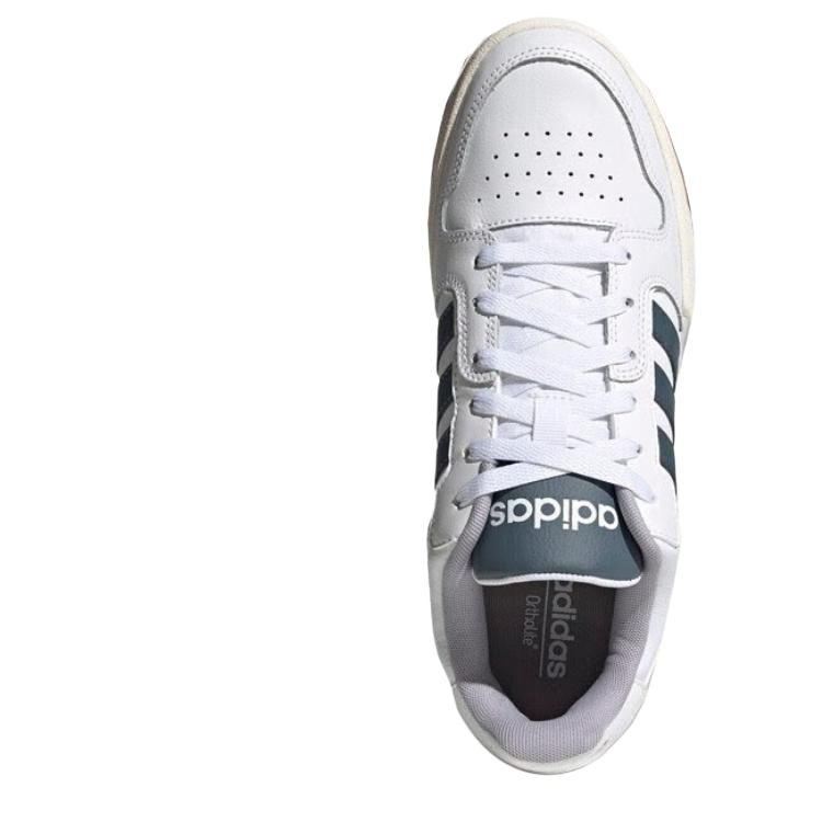 adidas Entrap Scarpe da Basket Retro Basse Comode Versatili Sneakers Unisex Bianco Blu JQ3925
