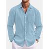 Men's Front Buttonless Shirt
