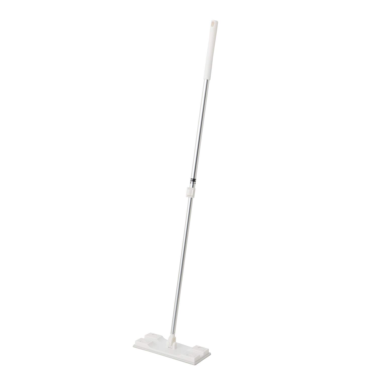 

LEC клипсовый скребок Новая 3D подушечка, которую можно использовать как ткань или салфетку Одно касание (удлиняется на 75-110 см) белый