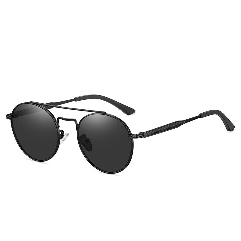 0 -0.50 -0.75 to -6.0 Night Vision Lenses Round Nearsighted Sun Glasses Polarised Metal Women Men Miopia Prescription Sun Glasses