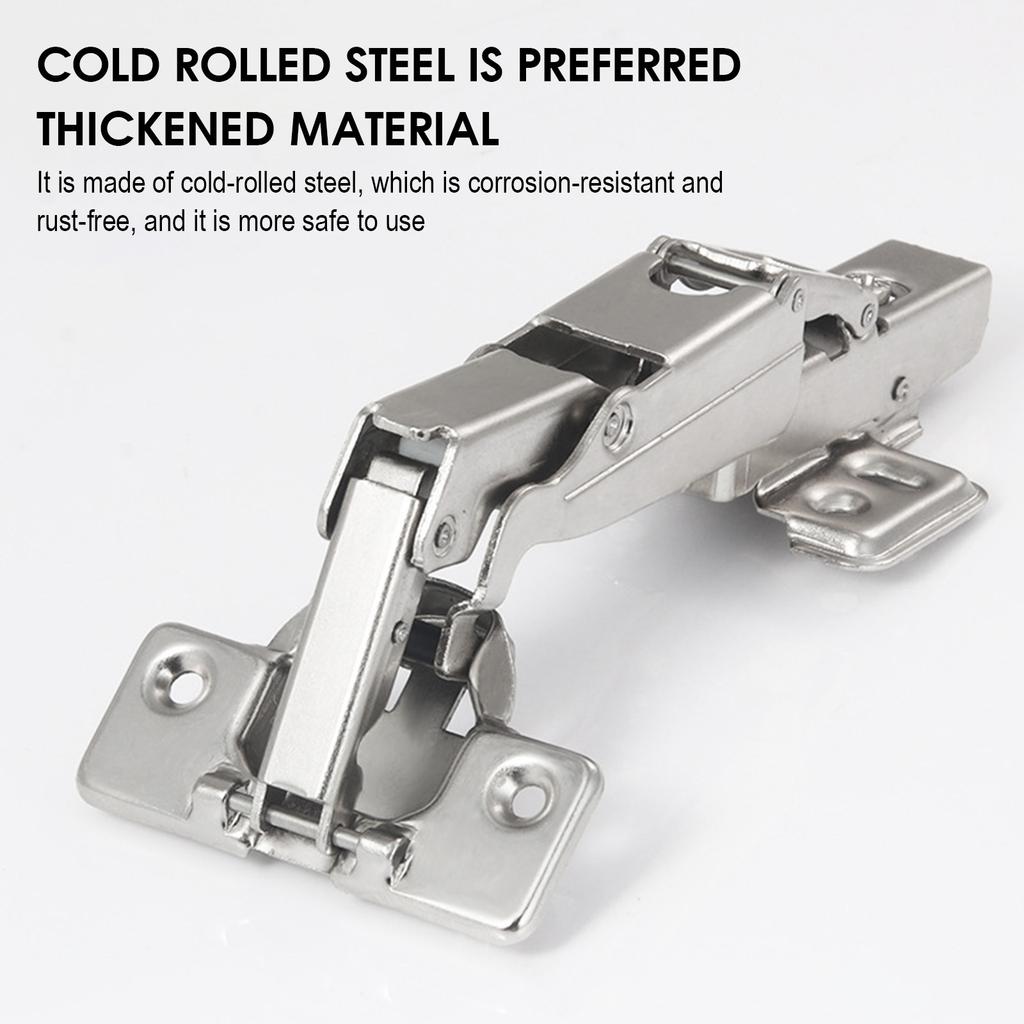 165/180° Buffer Hinge Silent Hydraulic Hinge For Cabinets Wardrobes Furniture Cabinet Door Movable Hinge Hardware Accessory