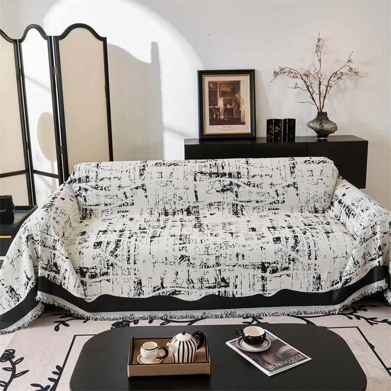 Modern High-end Sofa Cover Chenier Sofa Full Cover Towel Universal In All Seasons, Simple Sofa Blanket Cover Towel