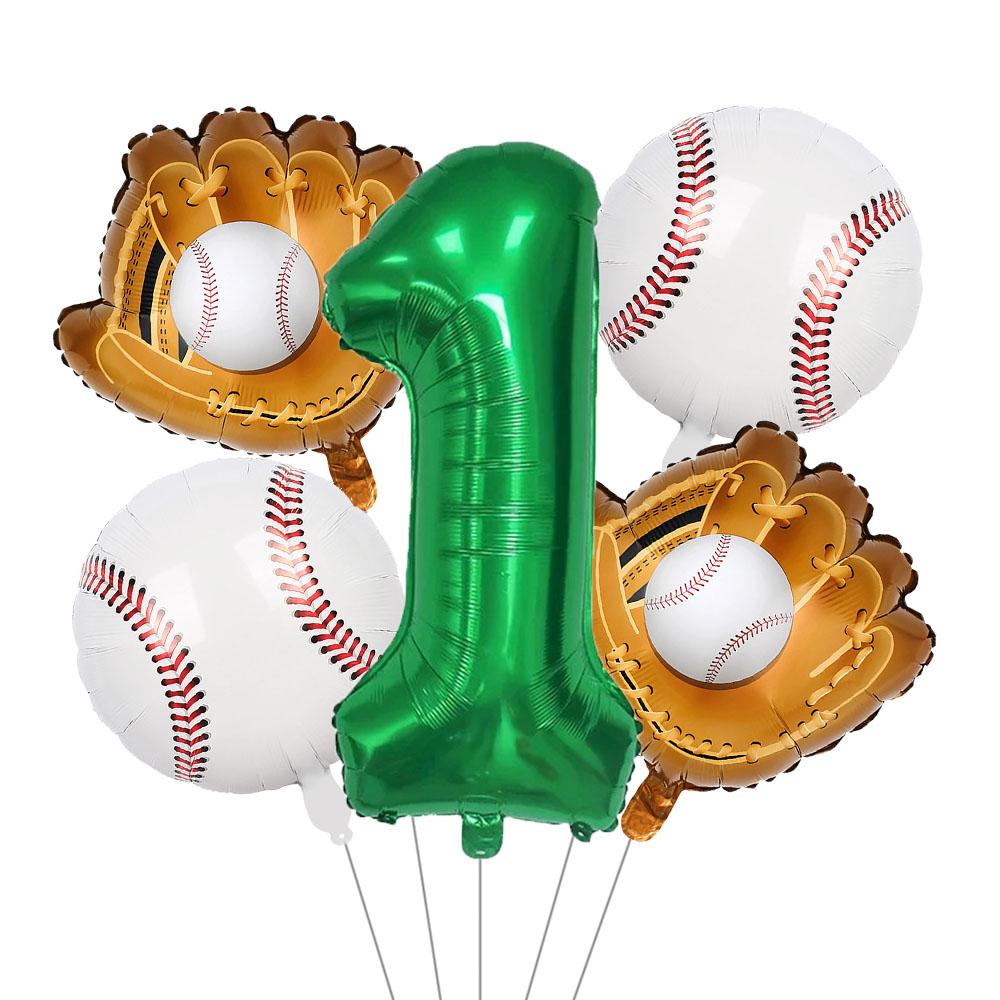 

Бейсбольные шары 32 дюйма фольгированные зеленые цифры 0~13-й день рождения декор для принадлежностей для бейсбольной вечеринки бейсбольная спортивная тема Other