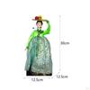Hanbok Puppe Koreanische Geisha Mini Kabuki Statue Traditionelle Handarbeit Antik Asiatisch Vintage