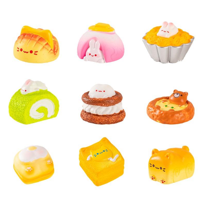 Micro-landscape Simulation Cute Little AnimalsDesserts Small Bbread Decorations Blind Bags