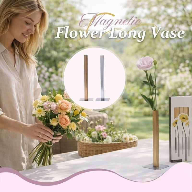 Edelstahlvase | Minimalistische Blumenvase für Wohnkultur, Luxuriöser Metall-Blumenarrangement-Behälter für Hochzeit Wohnkultur