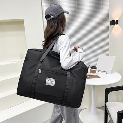 Waterproof Travel Storage Bag Zipper Closure Large Capacity Multipurpose Luggage Bag with Reinforced Handle