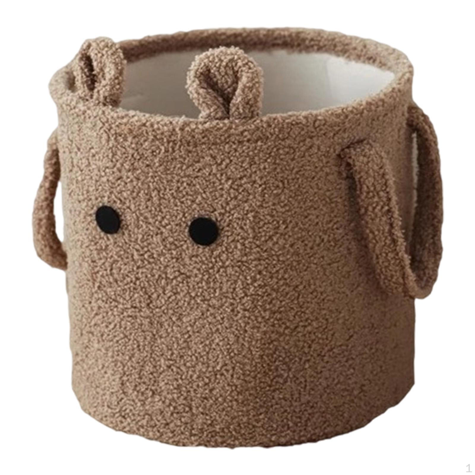 

Dog Toy Basket ,Pet Storage Organizer, Container Accessories Laundry for Coffee M