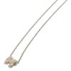 Hermes Excellent Condition Mini Pop Ash Necklace Marrons glacé/SVHardwareUsed