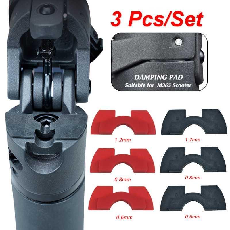 3Pcs Stoßdämpfer Rubber Dämpfung der Vibration für Xiaomi M365 Falten Roller