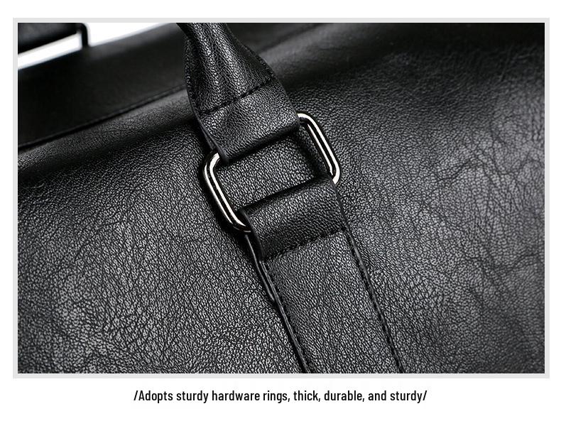 Men's Vintage Leather Travel and Gym Bag with Shoe Compartment - Crossbody Handbag & Shoulder Bag, Large Capacity.