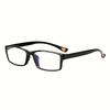 Retro 100-400  Adjustable Glasses for Middle-Aged and Elderly Men and Women Durable PC Material Comfortable Decorative Glasses