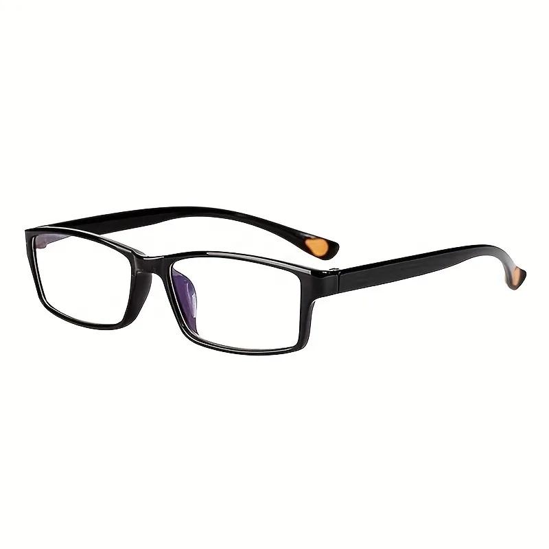 Retro 100-400  Adjustable Glasses for Middle-Aged and Elderly Men and Women Durable PC Material Comfortable Decorative Glasses