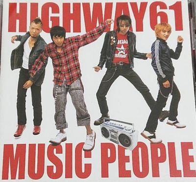 CD HIGHWAY61 - Music People HHCD1065 Hipshake Record 2003 Japan ObiRock Gebraucht