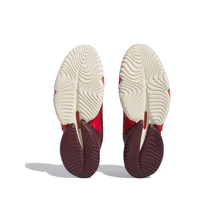 Adidas D.O.N. Issue #4 Time to Shine Unisex Sneakers Red Better-Scarlet Cream-White HR0725