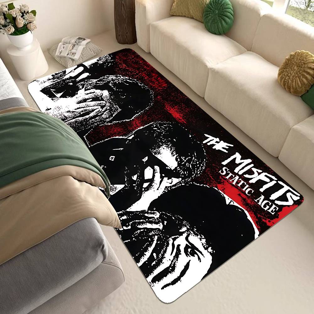 Punk Band The Misfits Door Mat Nordic Style Bedroom Living Room Doormat Home Balcony Anti-Slip Alfombra