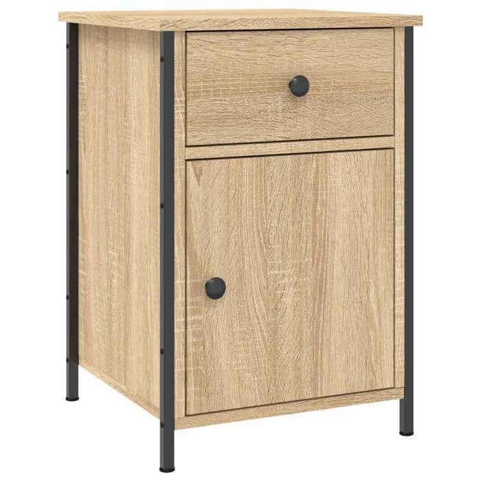 VidaXL Table de chevet chêne sonoma 40x42x60 cm bois d'ingénierie 825905