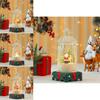 Christmas Crystal Ball Music Box With Snowman Scene For Holiday Decor And Gifts