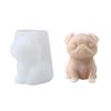Animal Dog Shaped Candle Silicone Molds for Candle Soap Table Ornaments Gypsum Decorations, Epoxy Resin Silicone Molds