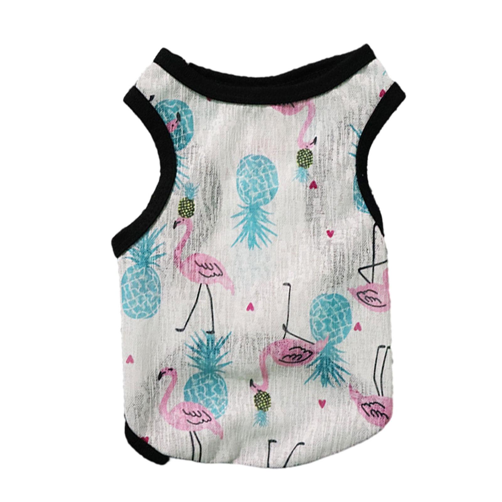 

Охлаждающий жилет для домашних собак, летняя рубашка для предотвращения теплового удара, охлаждающие куртки без рукавов для отдыха на открытом воздухе с рисунком из мультфильмов XS