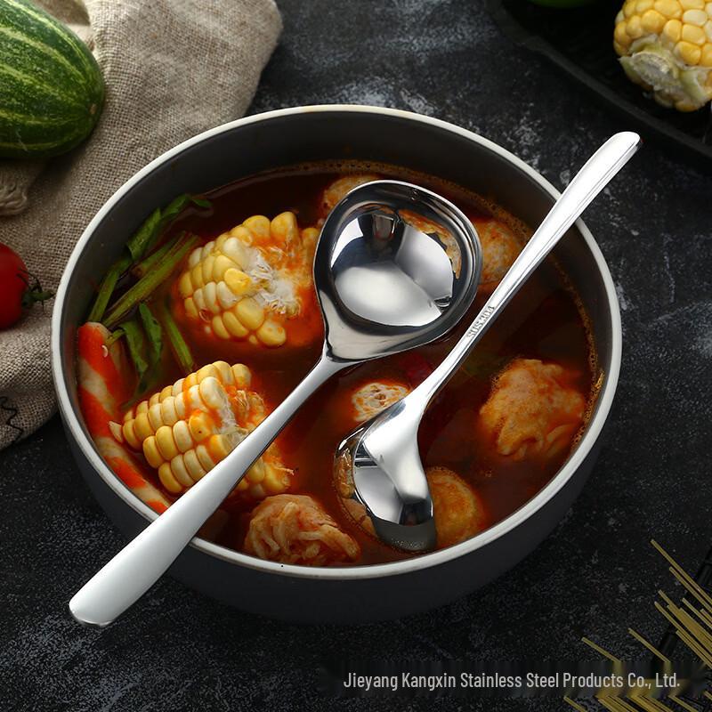 304 Stainless Steel Long Handle Soup Spoon