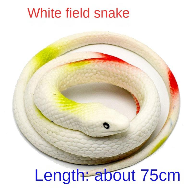 Prank Toys Workmanship Multi Color Household Products Rubber Imitation Snake Health And Safety Tpr Soft Adhesive Novelty Toys