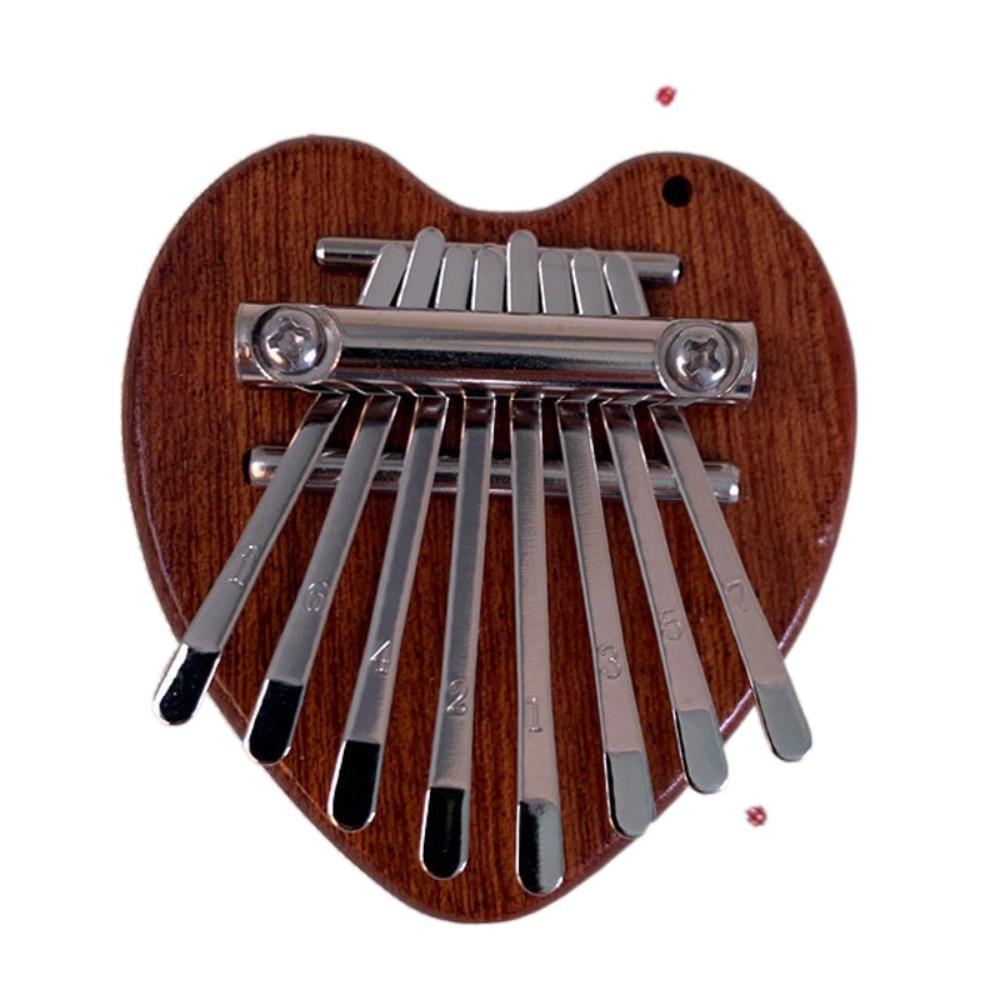 Easy-to-Learn Finger Piano Mini Hand Piano Keyboard Instrument 8 Keys Kalimba Kids Gift