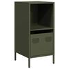 VidaXL Olive Green Buffet 35x39x73.5 Cm Cold-rolled Steel, Storage Furniture, Kitchen Storage Furniture, Furniture 851356