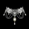 Lace Gemstones Aesthetic Necklace Fashion Simple Clavicle Chain Women Girls