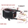 3HP tube heat exchanger, air energy heat pump coaxial air conditioning accessories, evaporator condenser heat exchanger