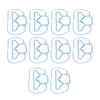 10Pcs Mask Brace Antifog Food Grade Silicone Freely Foldable Reusable Mask Support Frame for Outdoor   School
