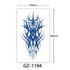 Herbal Tattoo Stickers, Juice Tattoo Stickers, Semi-Permanent English Letter Tattoo Stickers Tattoo
