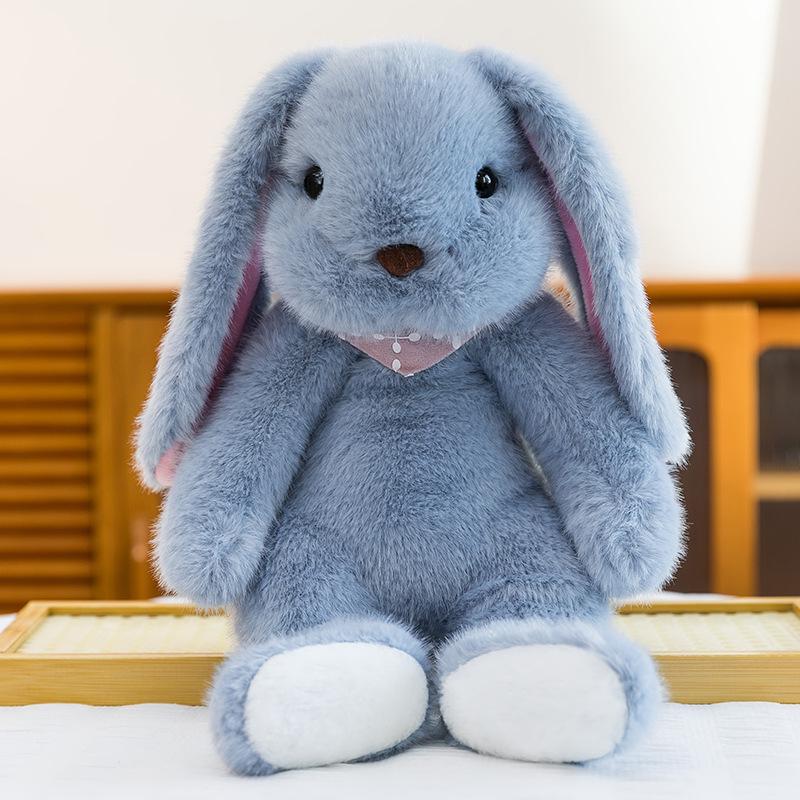 

Плюшевая игрушка Заяц-целитель : Успокаивающий компаньон для детей, Подушка для объятий во время сна, Подарок на день рождения. 30cm, 0.3kg