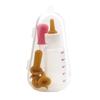 1Set Born Pet Feeding Bottle Kit Pet Medication Dispenser Kitten Feeding Device Feeding Silicone Nipple Born Pet Supplies