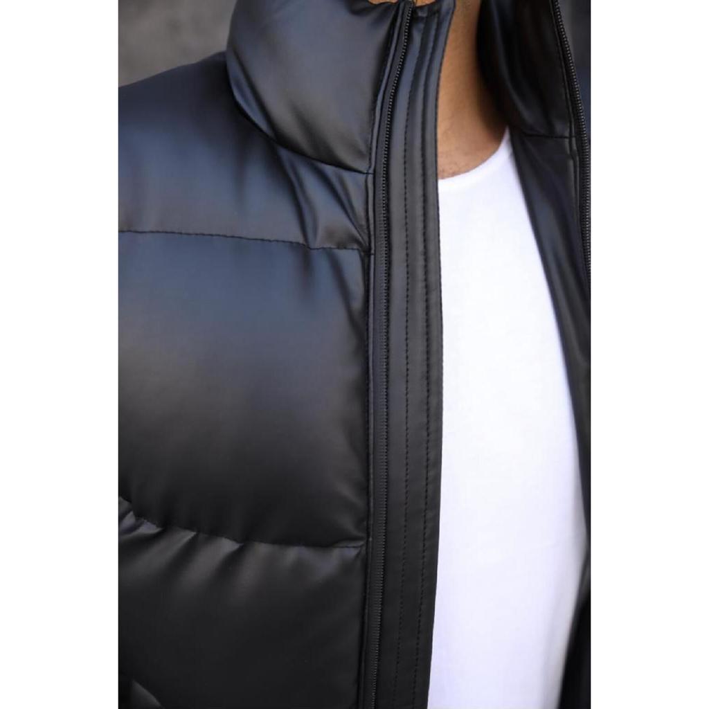 Oversize Leder Mantel Aufblasbare Neue Saison Wasser Und Winddicht