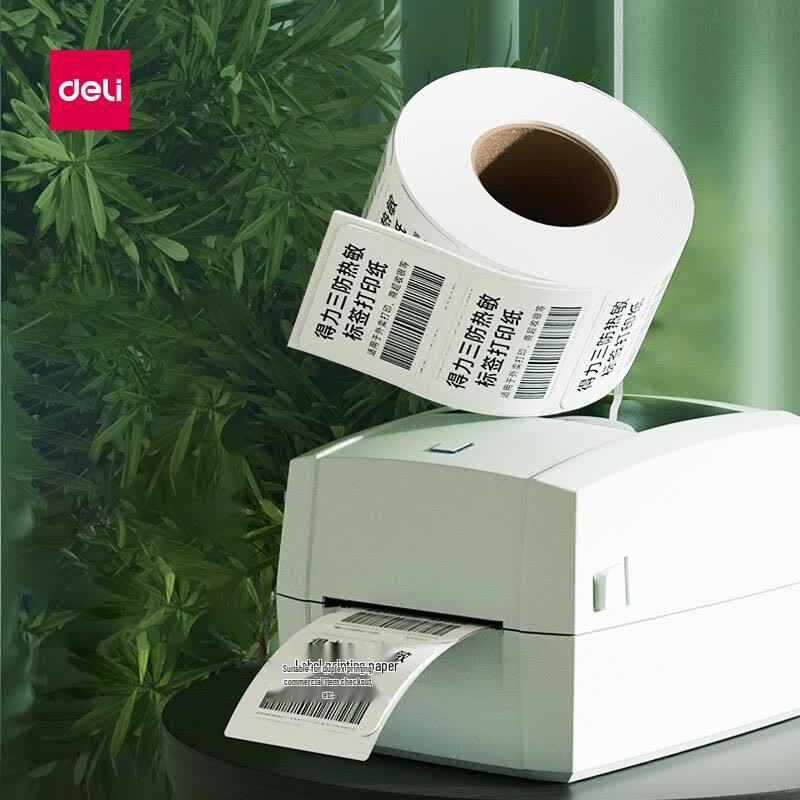 Deli 12002 Three-Proof Thermal Label Paper
