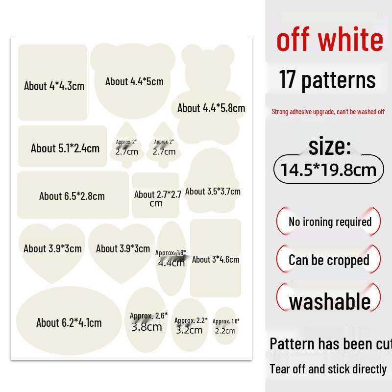 Waterproof Self-Adhesive Down Jacket Repair Patch - Traceless Fabric Hole Applique Sticker